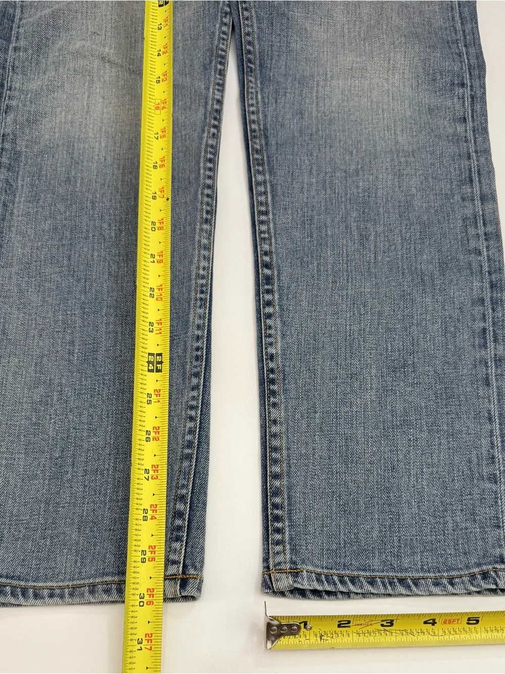 RAG & BONE Made In USA Slim Fit 2 Jeans Mens 31x30” HAYES Button Fly Stretch EUC